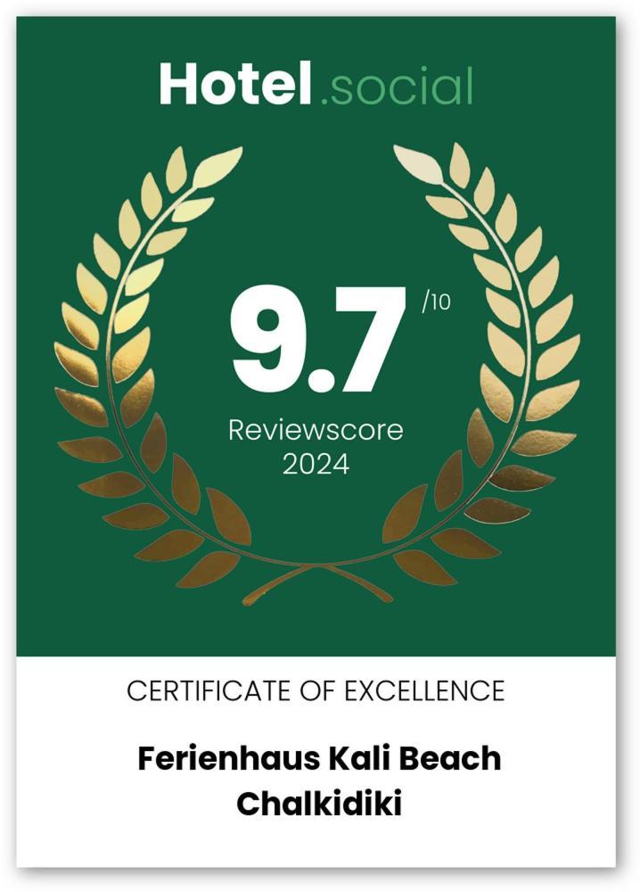 Ferienhaus Kali Beach Chalkidiki Nea Kallikrateia Ngoại thất bức ảnh
